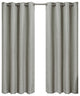 Gulfport Faux Linen Blackout Weave Panels, Linen, 52"x84" Single