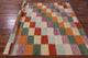 6' 10" X 9' 6" Wool On Wool Flat Weave Kilim Rug - Q12598