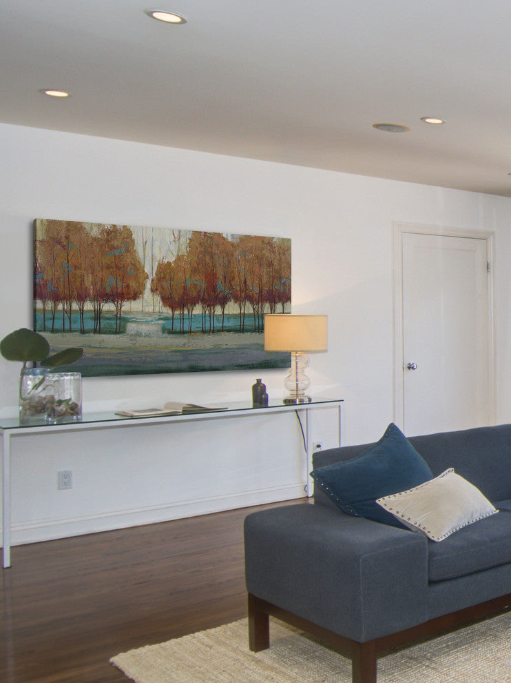 "Chestnut Branches I" Painting Print on Wrapped Canvas by Julie Joy