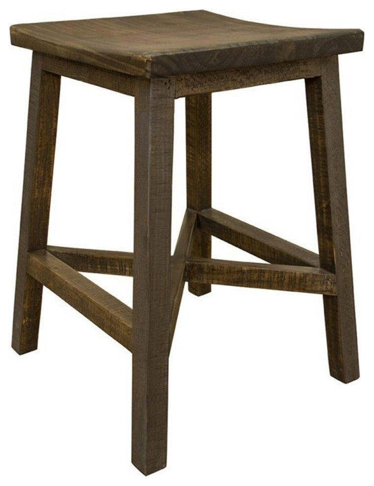Greenview Loft Rustic Modern Stool