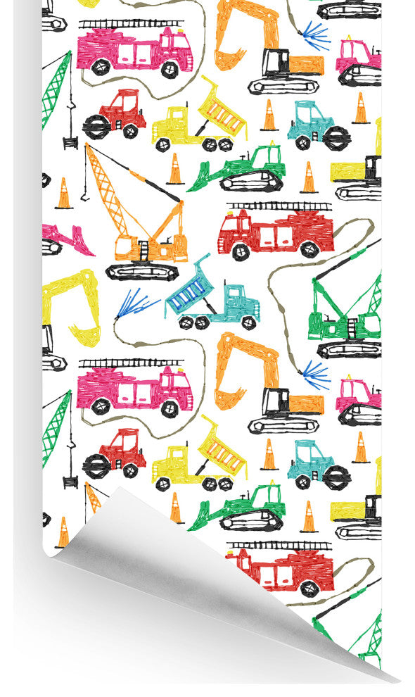 Smooth Operator Wallcovering, Warm Multi, Roll, Traditional