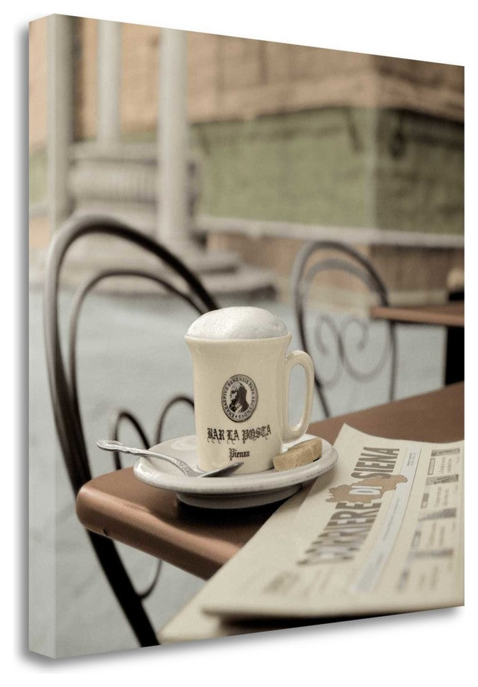 "Bar La Posta Pienza - 1" By Alan Blaustein, Giclee Print on Gallery Wrap Canvas