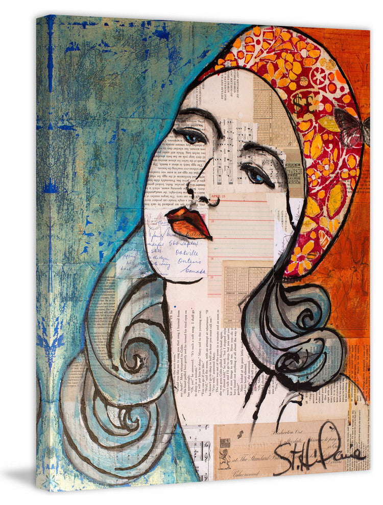 "Sweet Resistance" Painting Print on Wrapped Canvas, 30x36