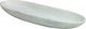 Long Oval Marble Bowl, Gray Marble