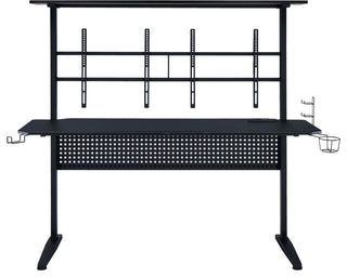 ACME Canzi Gaming Table With USB Port, Black Finish