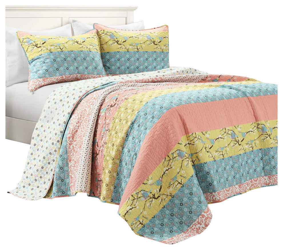 Royal Empire Quilt, Blue, King