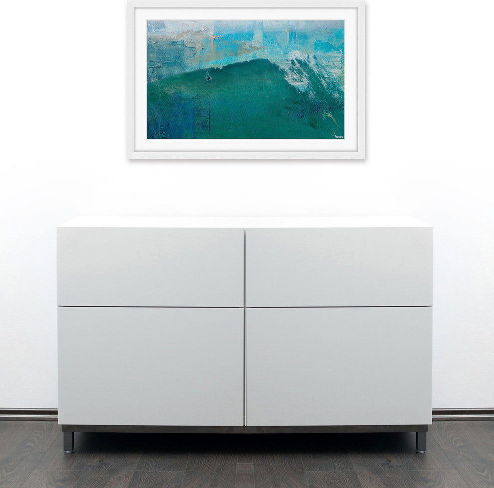 "See The Sea" Framed Painting Print, 30"x20"