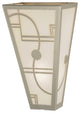 8 Wide Revival Deco Wall Sconce