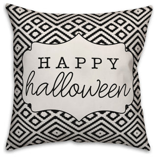 Happy Halloween Aztec 20"x20" Throw Pillow Cover