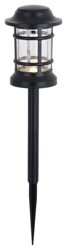 Westmont Low-Voltage Black Outdoor Landscape Path Light LED Clear Glass