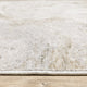 Noble Marbled Abstract Ivory/ Tan Indoor Area Rug, Ivory, 5'3"x7'6"
