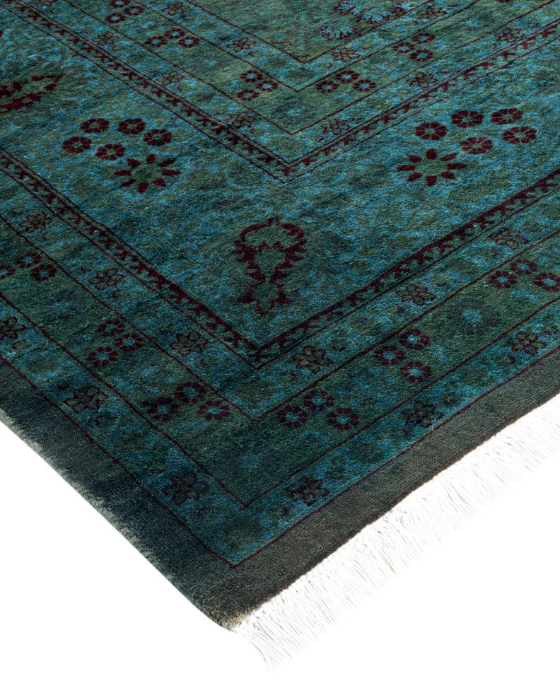 Fine Vibrance, One-of-a-Kind Handmade Area Rug Gray, 17'9"x9'1"