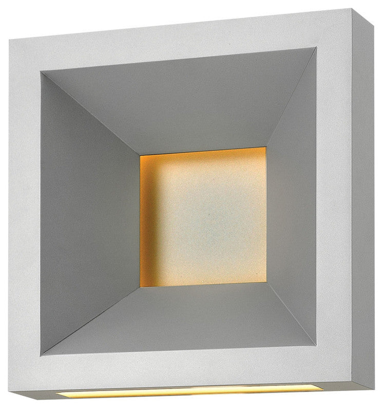 Plaza Titanium  Small Wall Mount Lantern