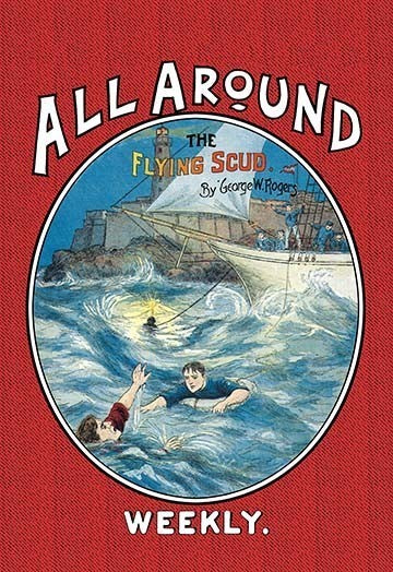 All Around Weekly: The Flying Scud- Fine Art Giclee Print 24" x 36"