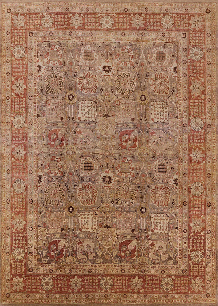 Ahgly Company Indoor Rectangle Mid-Century Modern Area Rugs, 4' x 6'