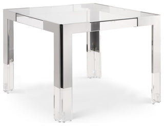 Casper Dining Table, Chrome