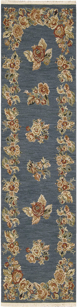 Nourison Nourmak Encore NOE09 9''9"x13''9" Blue Rug