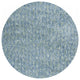 8' Round  Polyester Seafoam Heather Area Rug