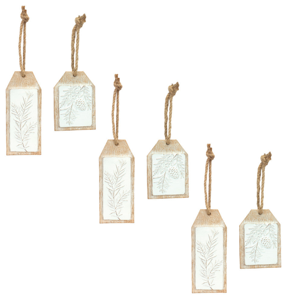 Pine Branch Tag, 6-Piece Set