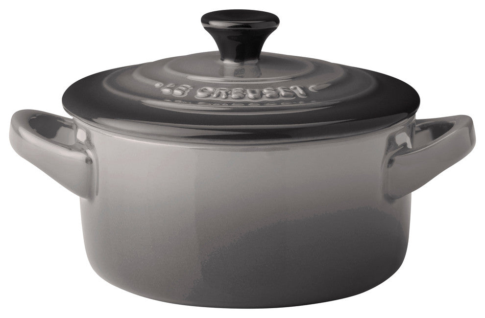 Le Creuset Stoneware Petite Round Casserole, Flint