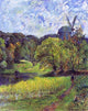 Paul Gauguin Windmil Ostervold Park, 20"x25" Wall Decal