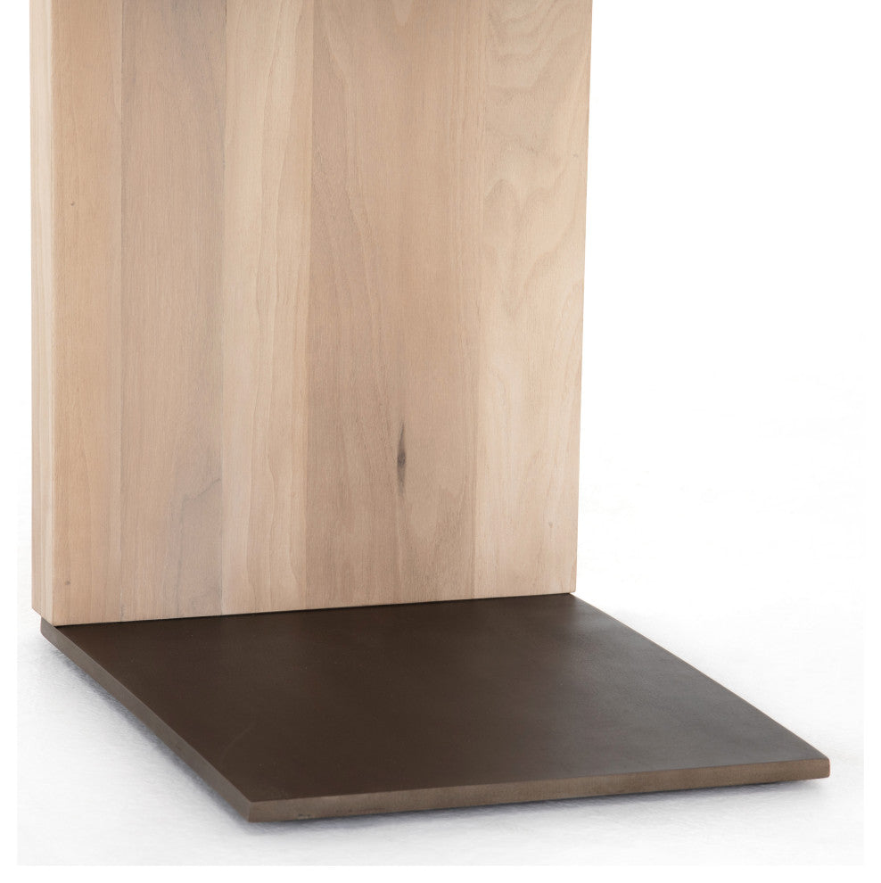 Hudson C Table-Ashen Walnut