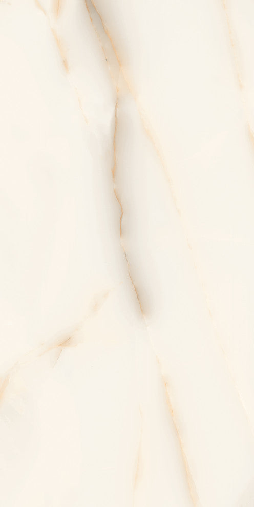 24" x 48" Onix Crema Marble Look Glossy Wall and Floor Tile