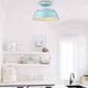 2 light blue ceiling light fixture Modern Semi Flush Ceiling Light