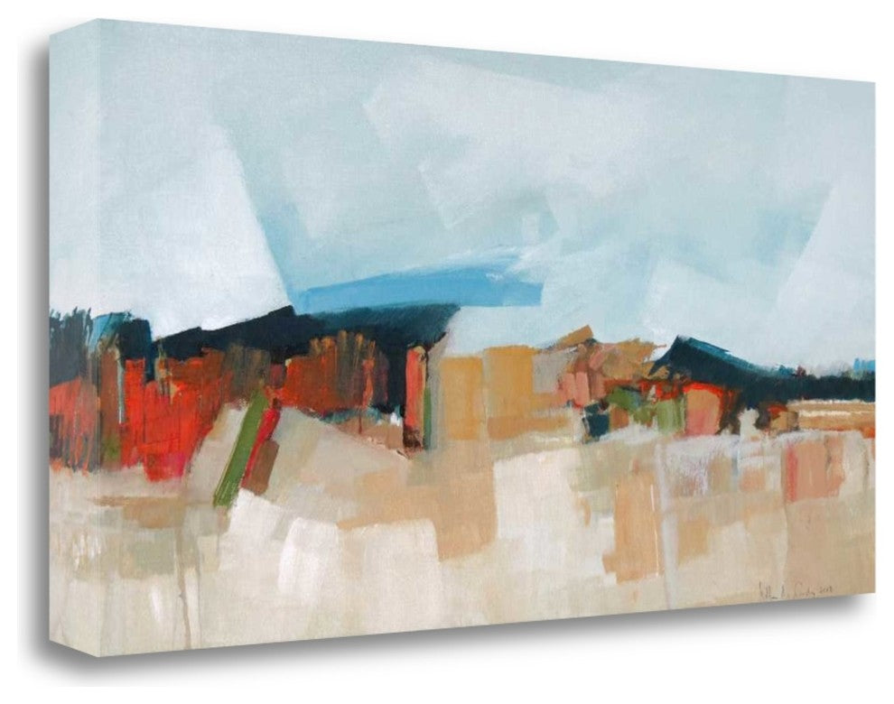 "Abstract Landscape" By William M. Crosby, Giclee Print on Gallery Wrap Canvas
