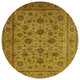Ahgly Company Indoor Round Mid-Century Modern Area Rugs, 6' Round