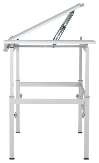 Graphix II Workstation, White and Gray, 30"x42"