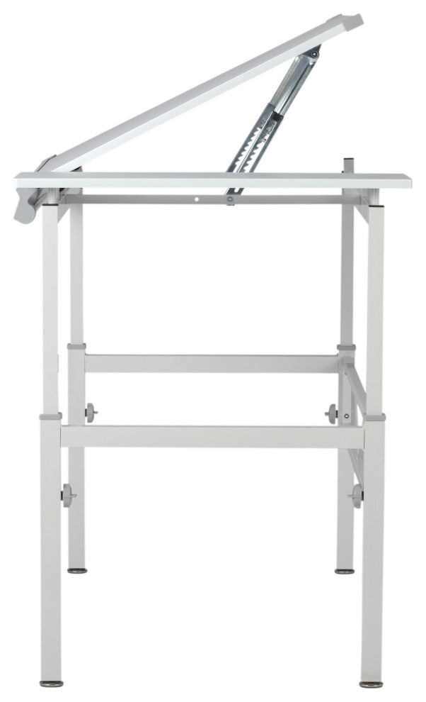 Graphix II Workstation, White and Gray, 30"x42"