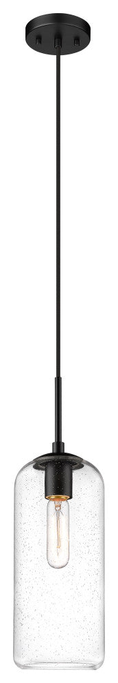 Zlite 738P17-MB 1-Light Pendant, Seedy
