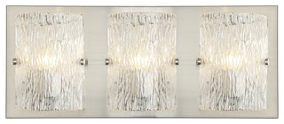 Morgan 3-Lt Bath - Brushed Nickel