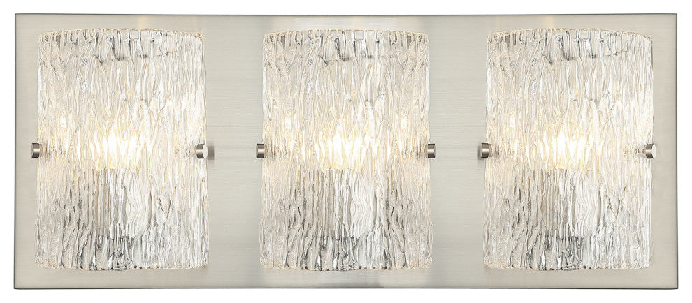 Morgan 3-Lt Bath - Brushed Nickel