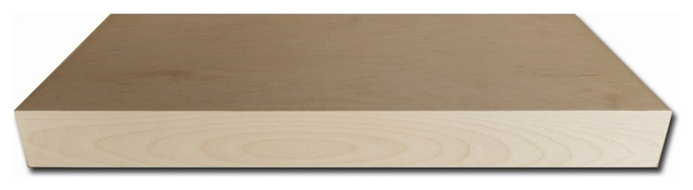 Castlewood Plain Floating Shelf, Maple, 24"