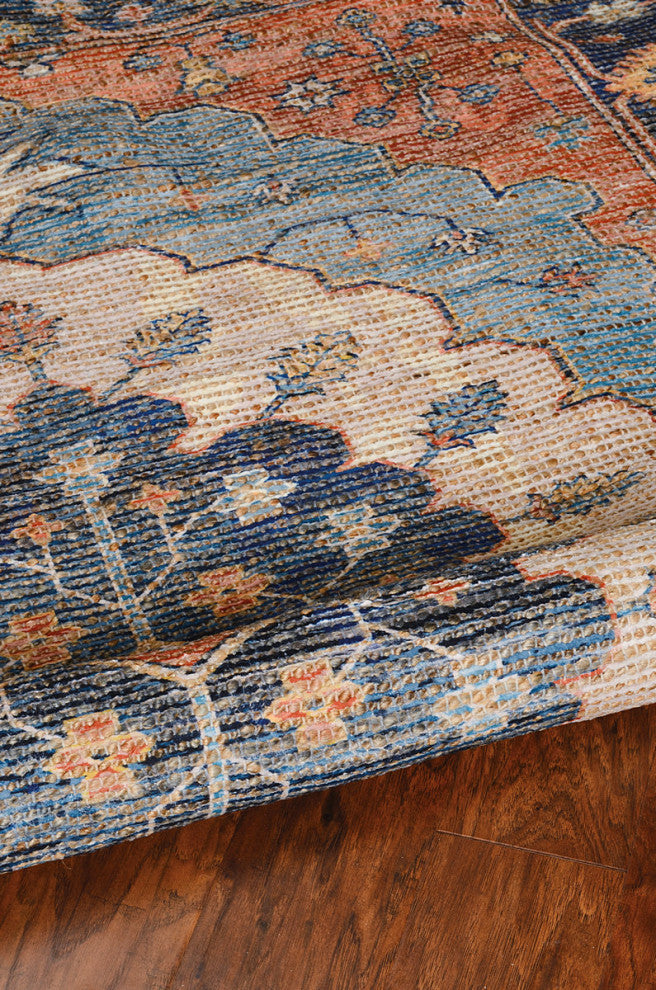 KAS Morris 2224 Blue Charisma Area Rug, 5'x7'