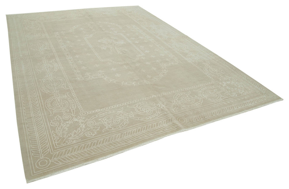 Rug N Carpet - Hand-knotted Oriental 8' 6'' x 11' 6'' Vintage Area Rug