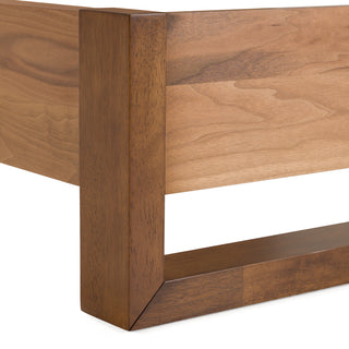 Nova Domus Berlin Modern Walnut Bed, Queen