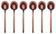 Due Bronze Coffee Spoon Set 6-Piece Set