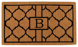 Pantera Monogram Doormat, Extra-Thick 18"x30", Letter B