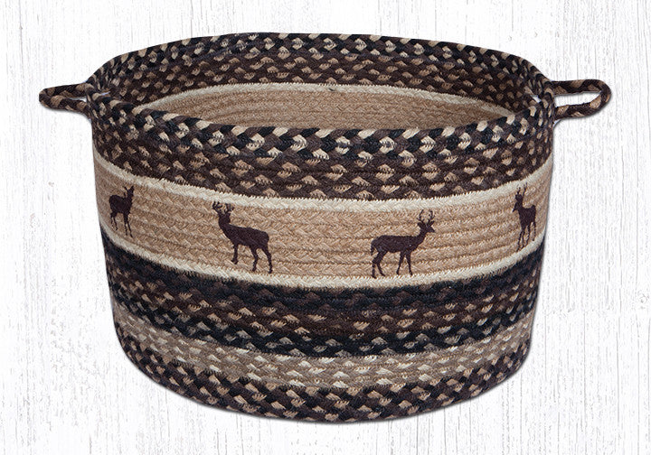 Udeer Silhouettes Printed Utility Basket 17"x11"