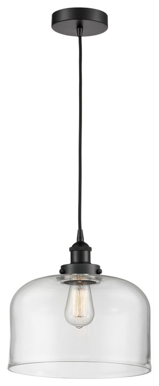 Innovations 616-1PH-BK-G72-L 1-Light Mini Pendant, Matte Black