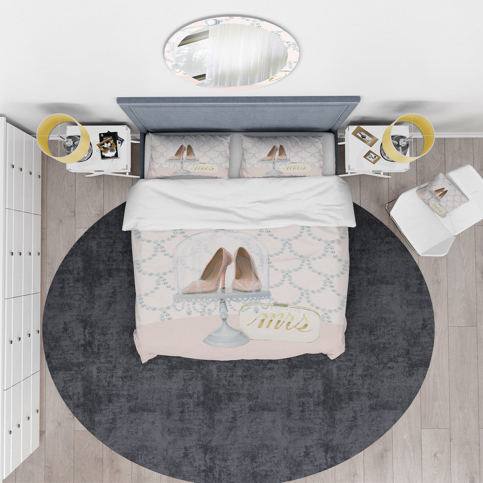 Fashion and Glam Shoes I Glam Duvet Cover Set, King