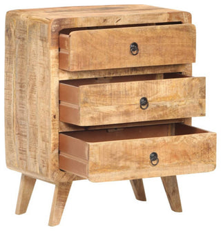 vidaXL Sideboard Buffet Cabinet with Storage for Kitchen Rough Mango Wood