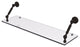 Waverly Place 30" Floating Glass Shelf, Oil Rubbed Bronze