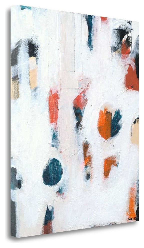 "Outside Over There 1" By Jan Weiss, Giclee Print on Gallery Wrap Canvas
