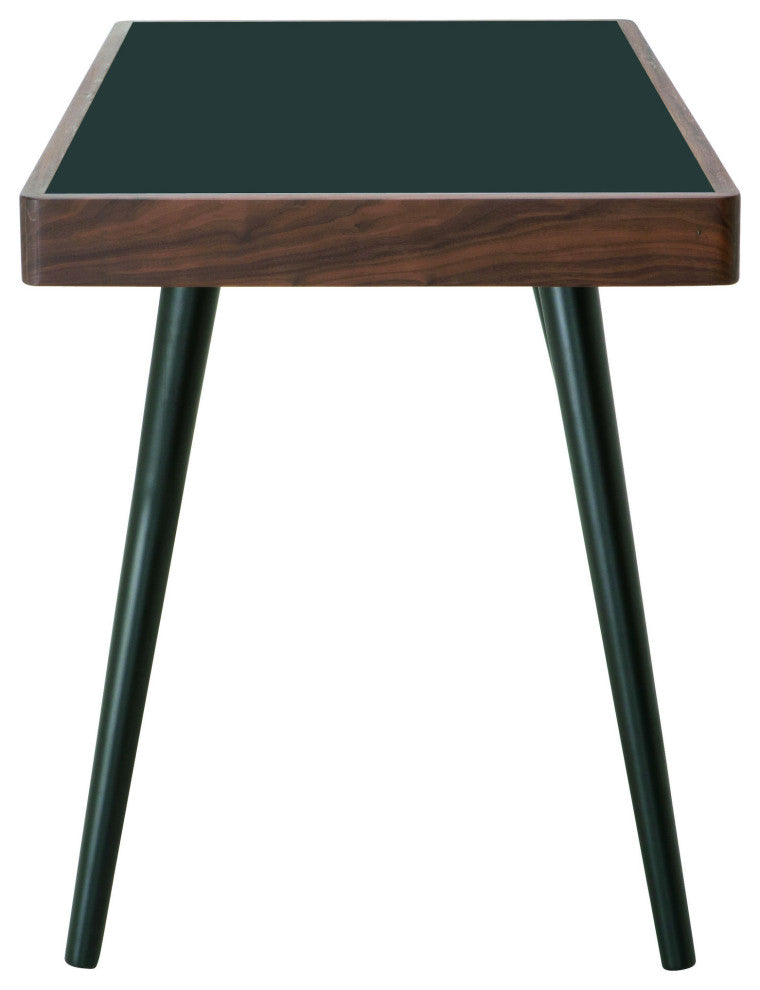 Modern Walnut Wooden Writing Desk