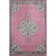 5" x 8" Pink Traditional Medallion Area Rug