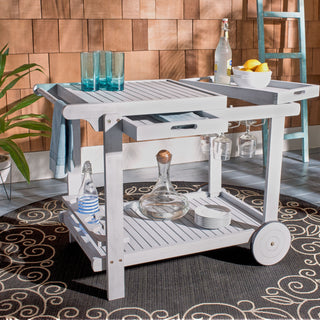 Safavieh Orland Tea Trolley Gray